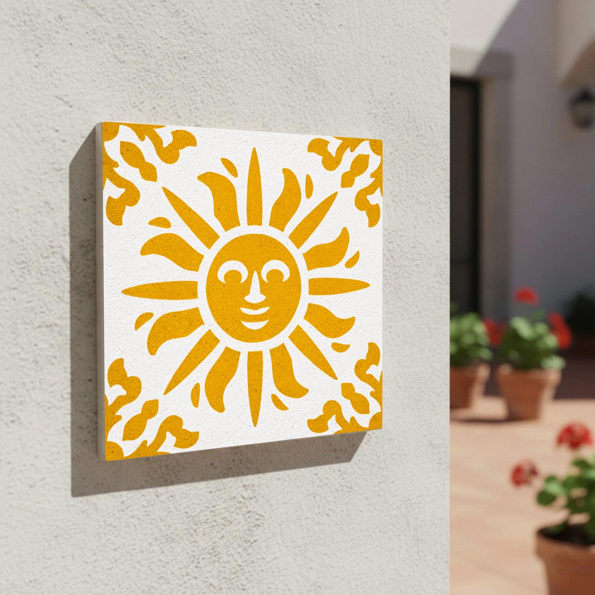 Nicosia Cyprus — Southern-European Charm Ceramic Tile