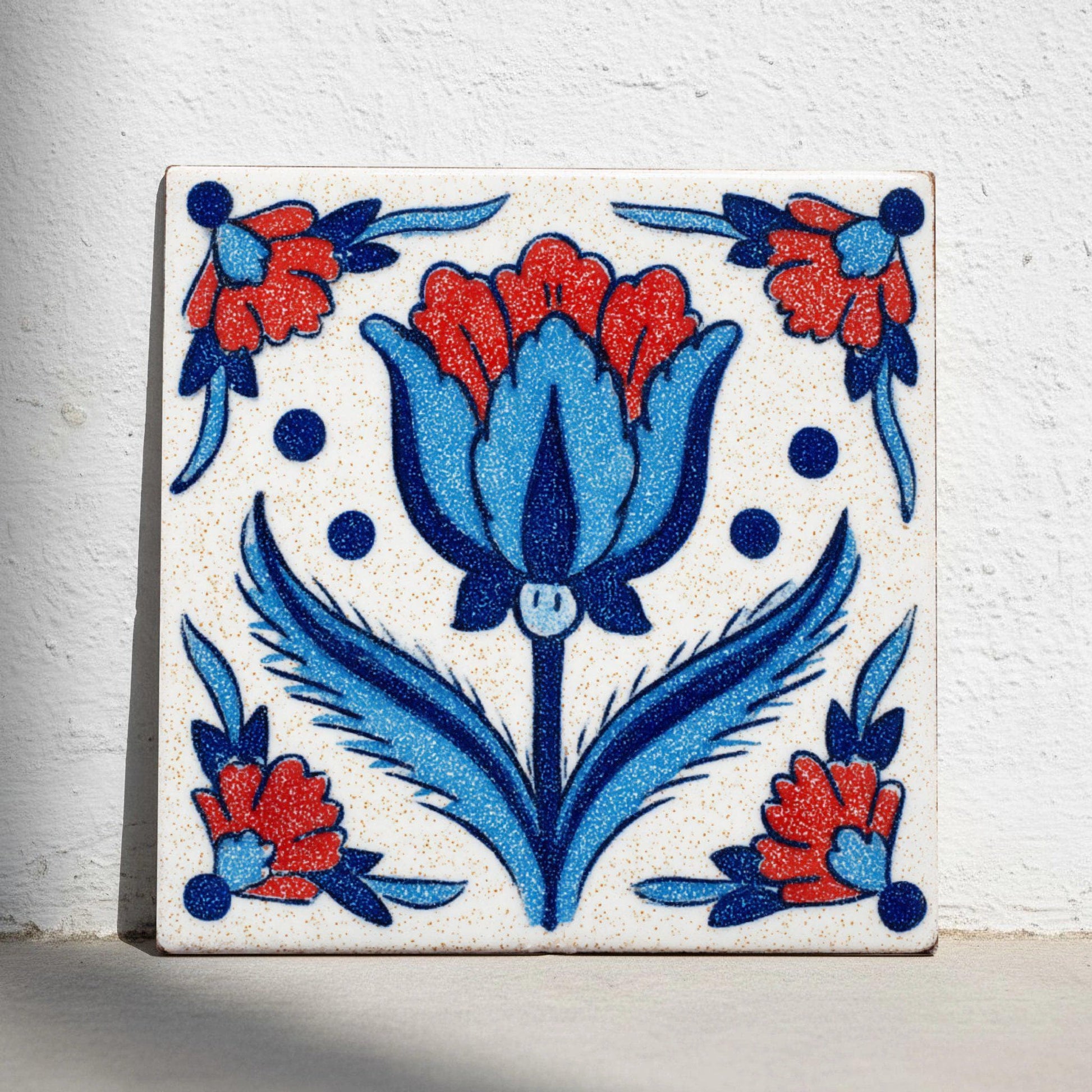 Jaipur India — Geometric Pattern Ceramic Tile
