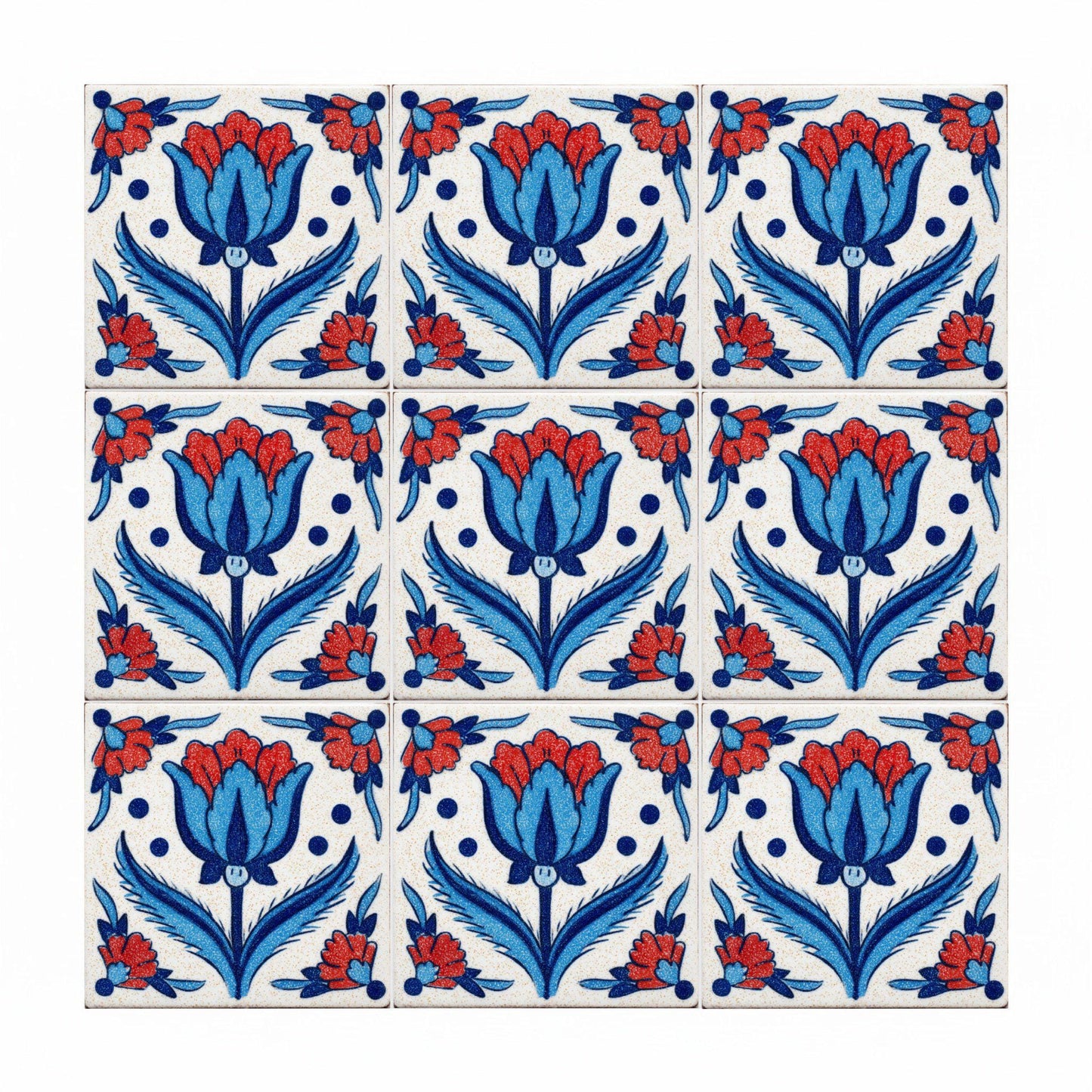 Jaipur India — Geometric Pattern Ceramic Tile
