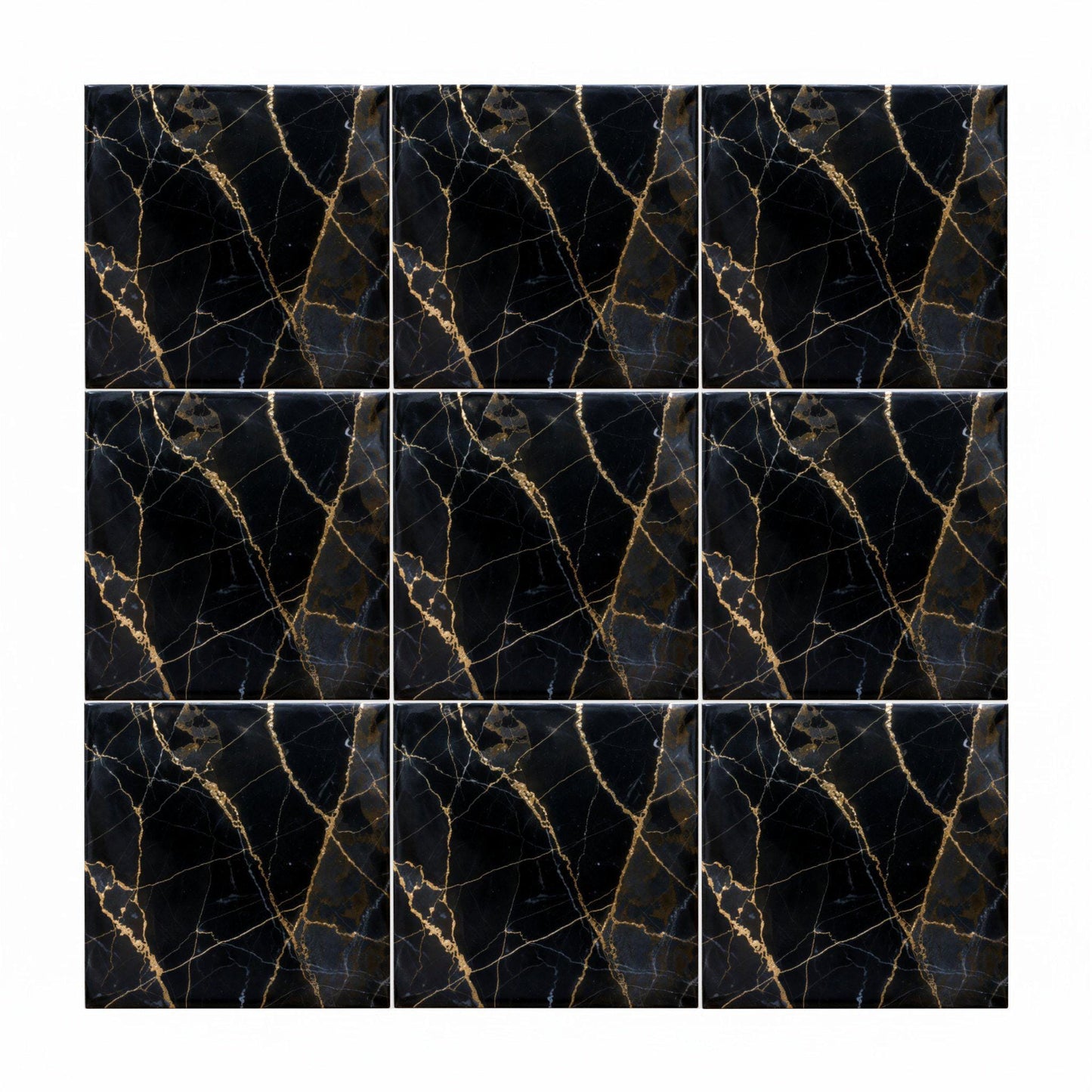 Azulejo Negro mármol Ceramic