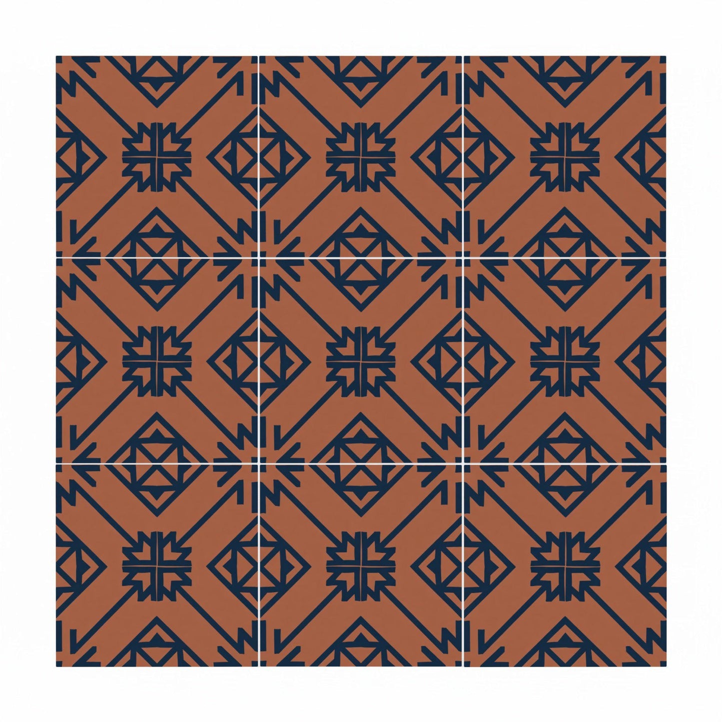 Panama Geometric — Contemporary Geometric Décor Decorative Tile