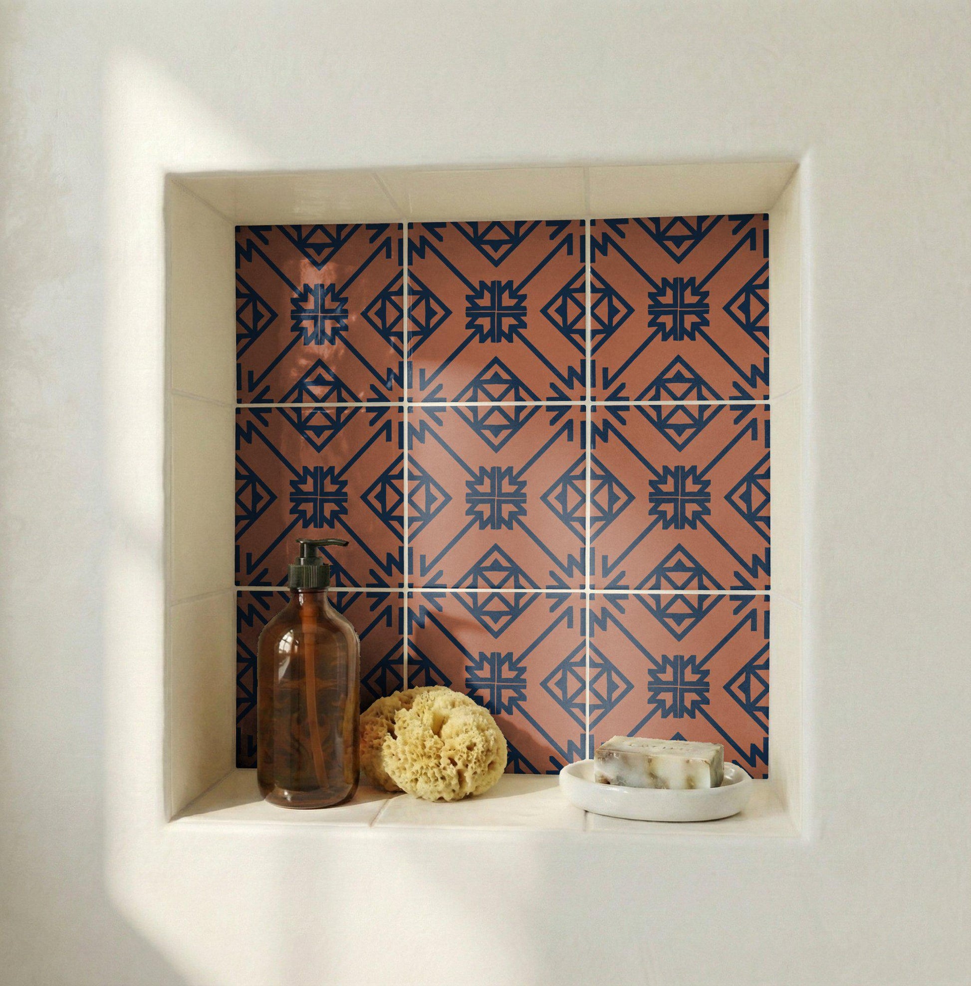 Panama Geometric — Contemporary Geometric Décor Decorative Tile