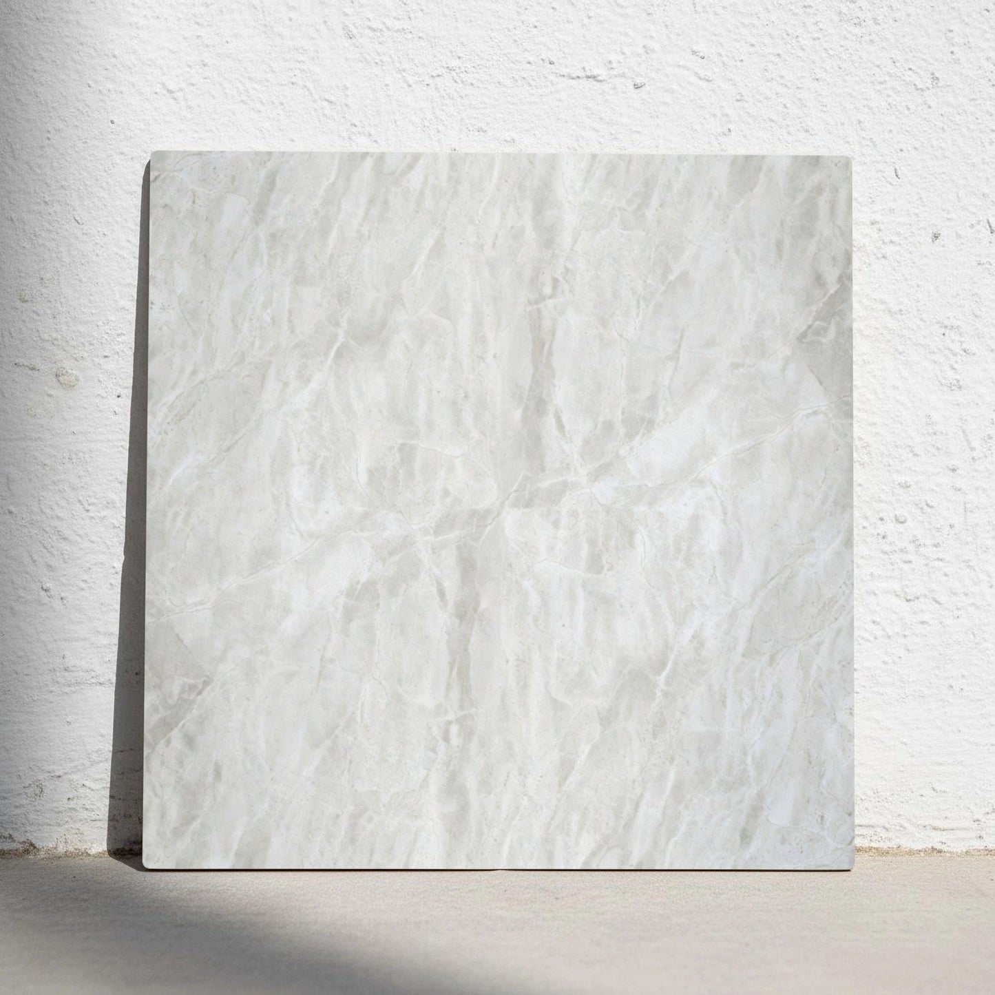 White Marble · Ceramic Wall Tile — Classic Decorative Pattern