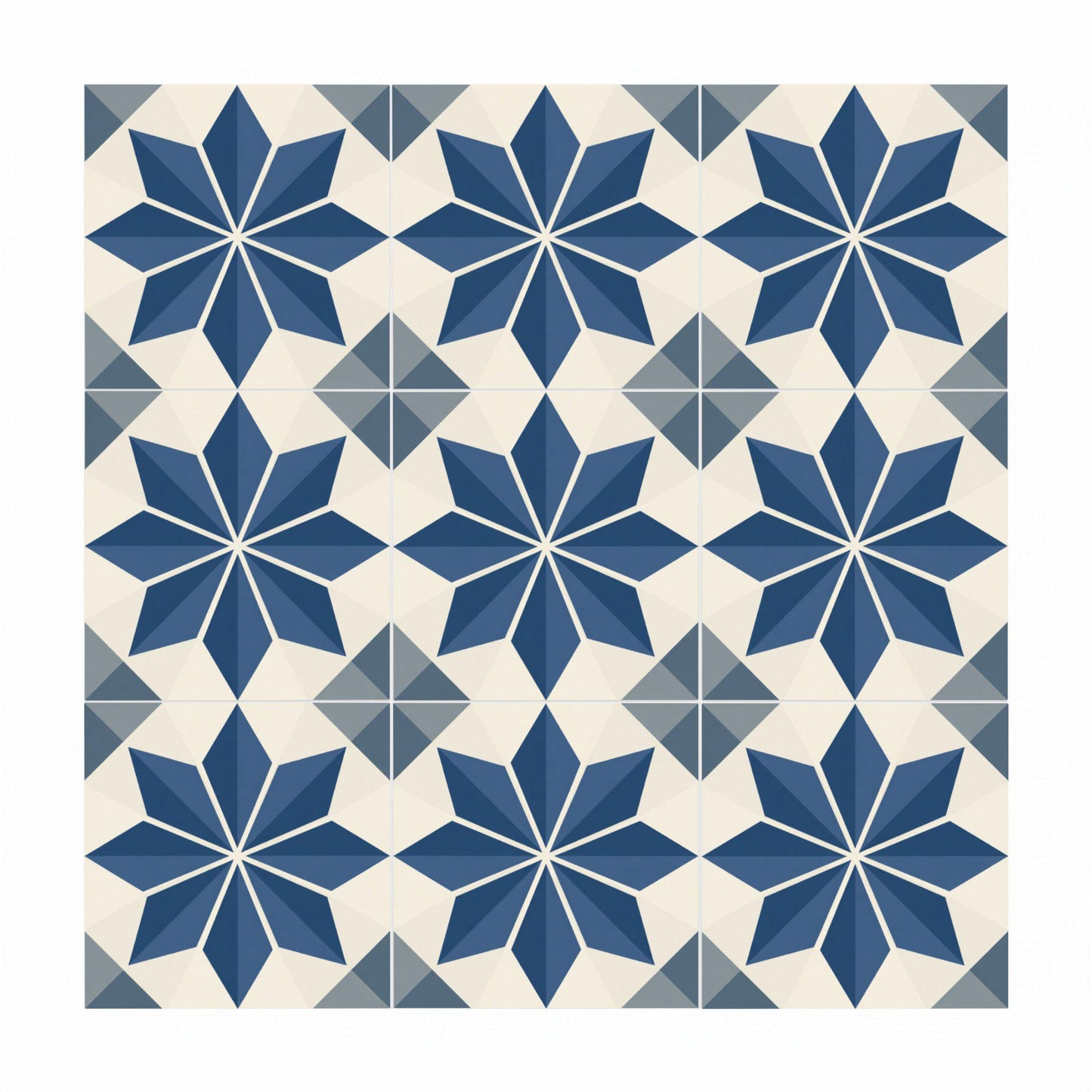 Azulejo-Fliese Genoa — Modernes geometrisches Design