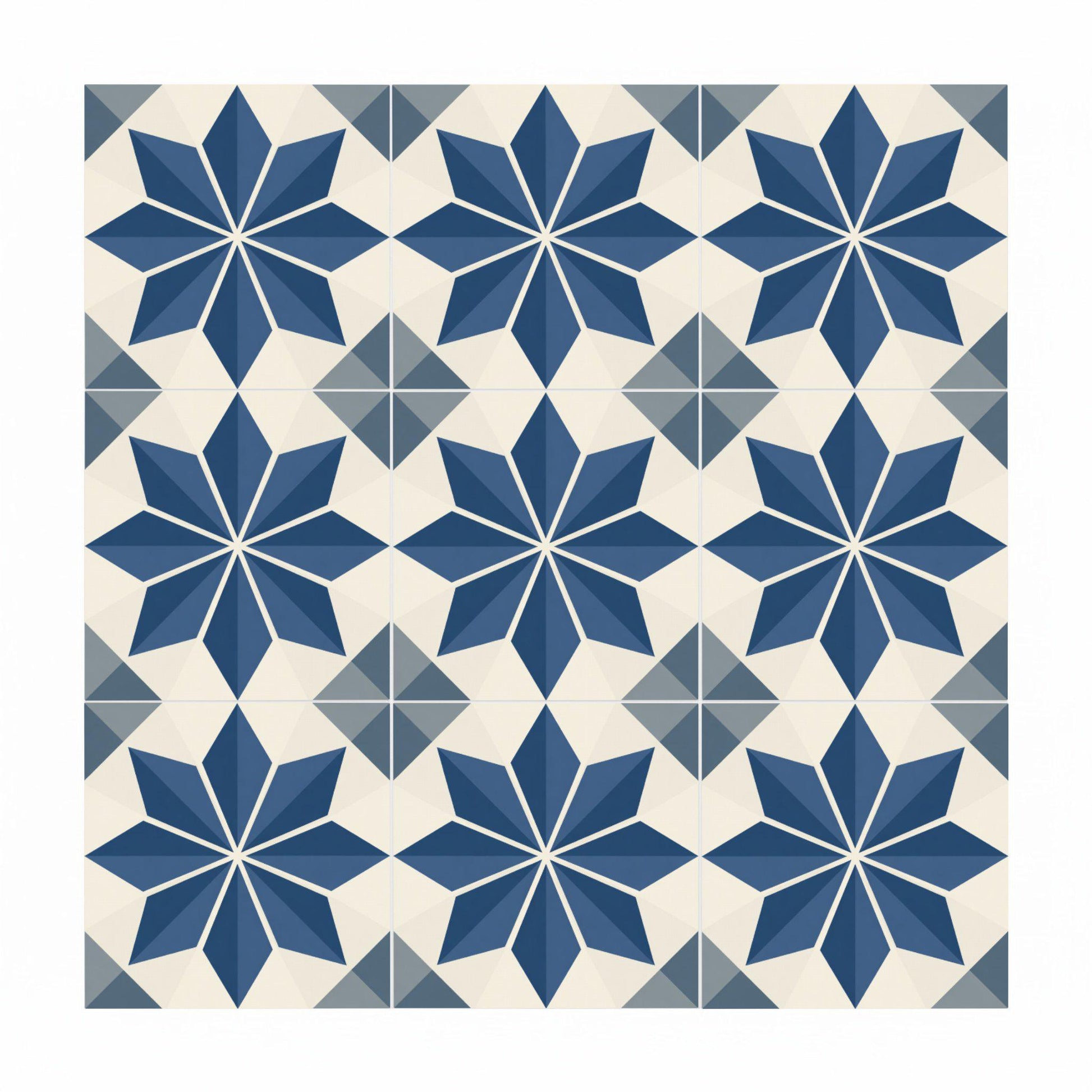 Azulejo-Fliese Genoa — Modernes geometrisches Design