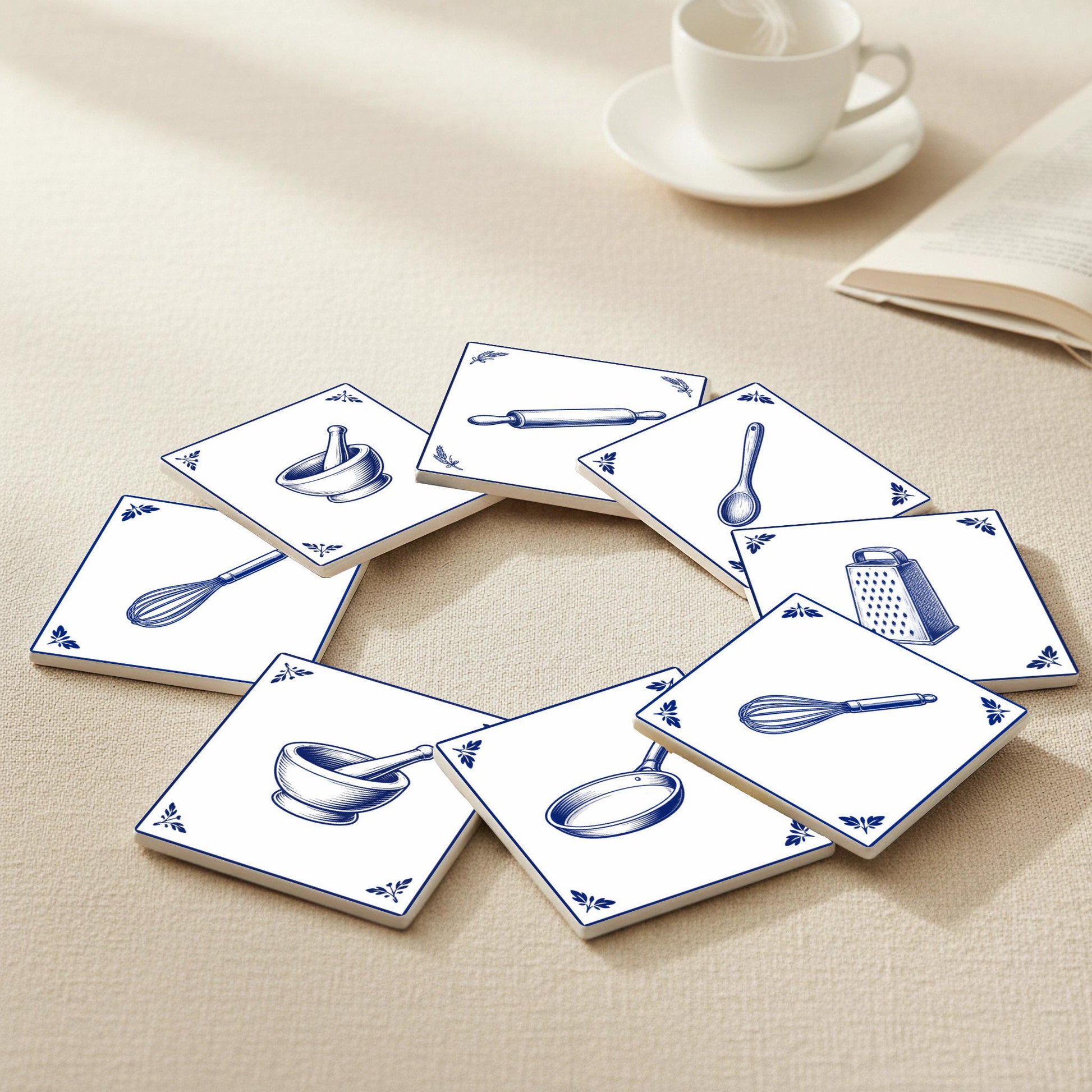 Posavasos Azul de Delft