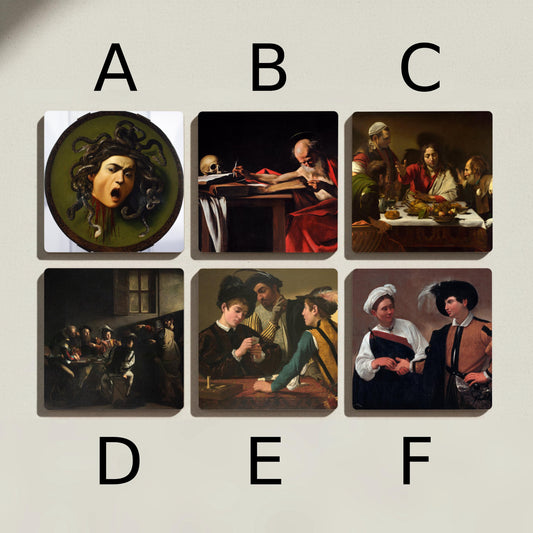 Posavasos Motivos de Caravaggio