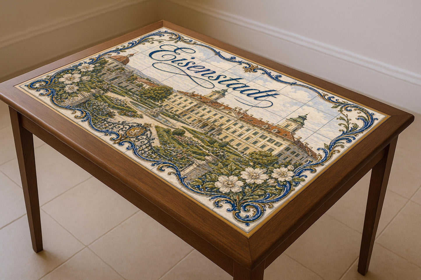 Eisenstadt, Austria, Art Mural Baroque — Travel Wall Décor · Tile Wall Art
