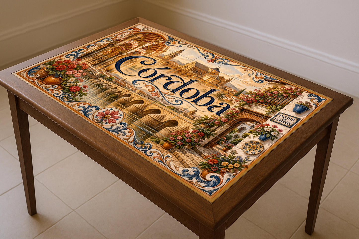 La Mezquita de Córdoba, decoración de pared — Villes et Monuments, Art Mural en Céramique